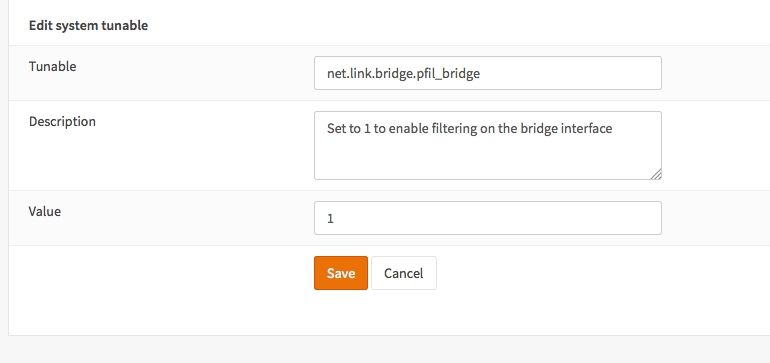 Filtering Bridge Step 2