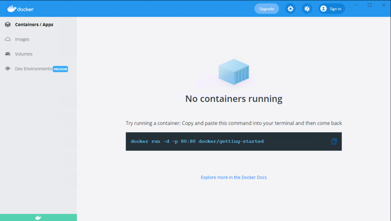 Datei:Startbildschirm Docker.png
